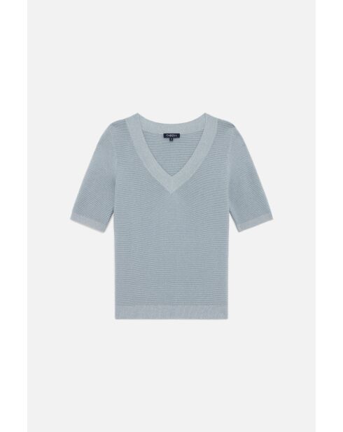 Pull en coton Levi bleu ciel