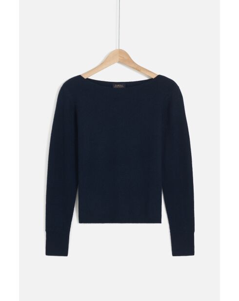 Pull Zoan bleu marine cachemire