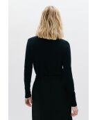 Pull en laine Bob noire