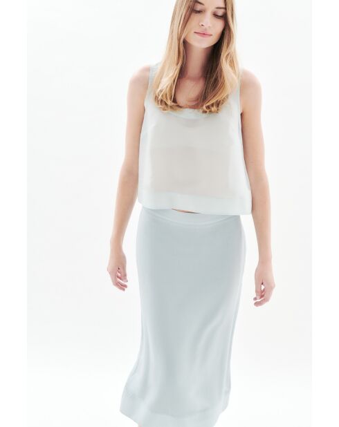 Chemise Cindy bleu gris