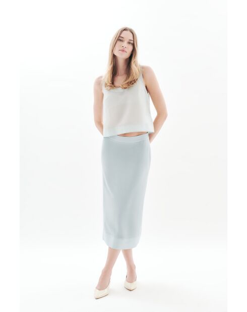 Chemise Cindy bleu gris