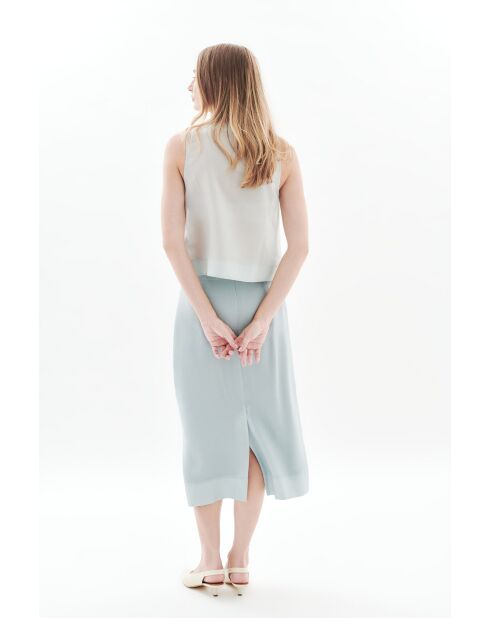 Chemise Cindy bleu gris