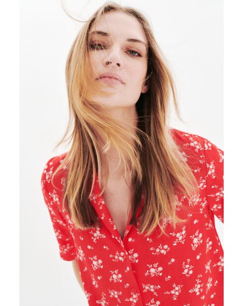Chemise Tifanny rouge