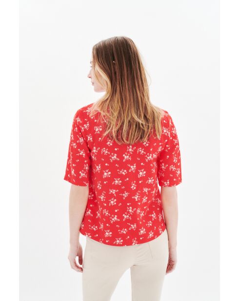 Chemise Tifanny rouge