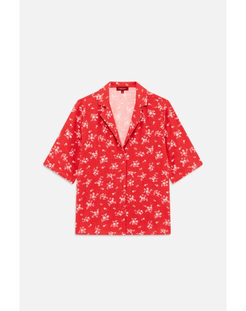 Chemise Tifanny rouge