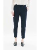 Marineblaue Baumwollhose Piloti