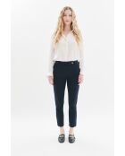 Marineblaue Baumwollhose Piloti