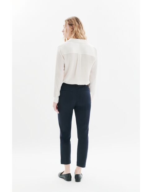 Marineblaue Baumwollhose Piloti
