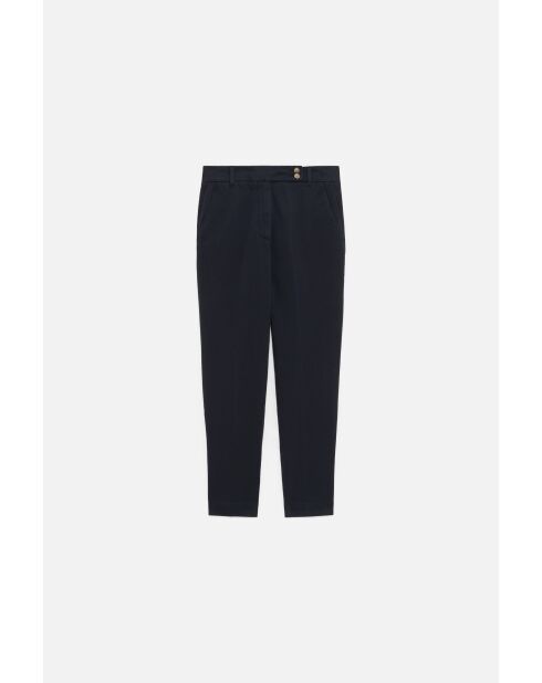 Marineblaue Baumwollhose Piloti