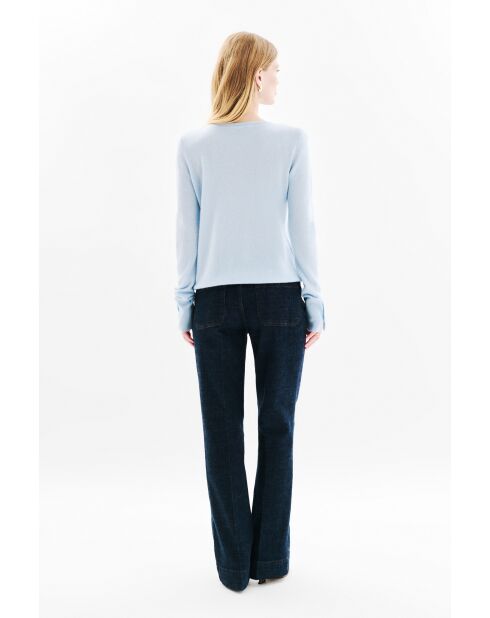 Pull Zoan bleu pastel