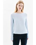 Pull Zoan bleu pastel