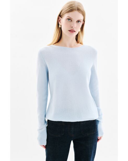 Pull Zoan bleu pastel
