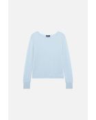 Pull Zoan bleu pastel