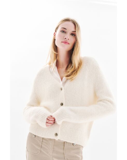 Gilet Donatella ecru