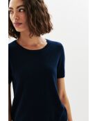 Pull Caro bleu marine