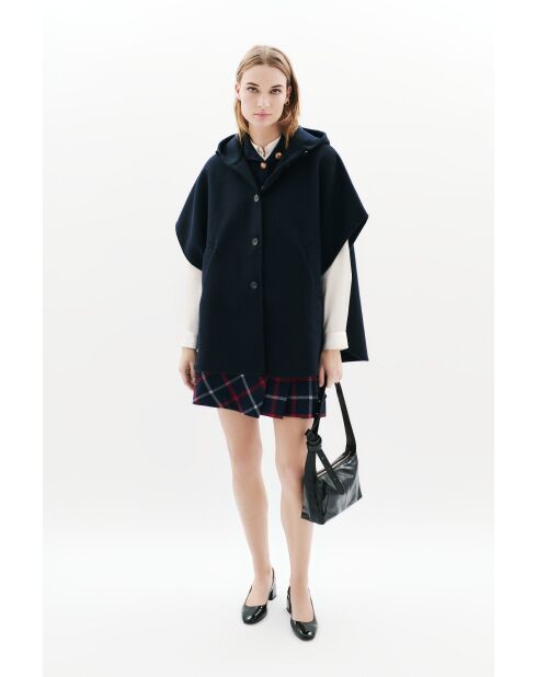 Poncho Harca bleu marine