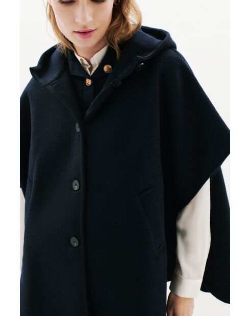 Poncho Harca bleu marine