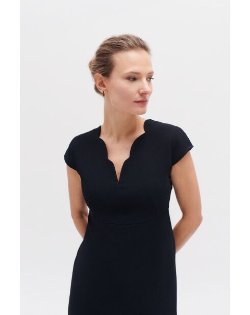 Robe Myra bleu marine