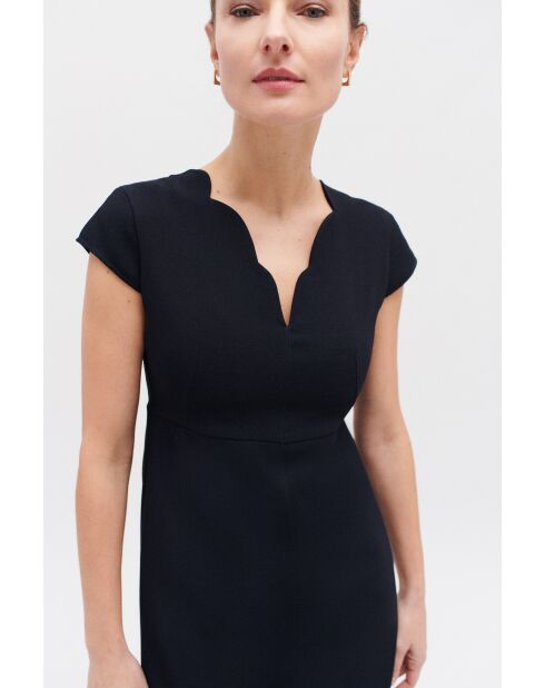 Robe Myra bleu marine