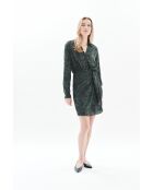 Robe Rashley vert foncé
