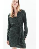 Robe Rashley vert foncé