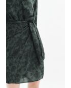 Robe Rashley vert foncé