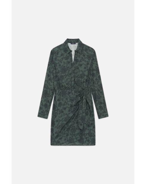 Robe Rashley vert foncé