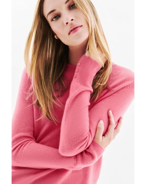 Pull Zoan vieux rose