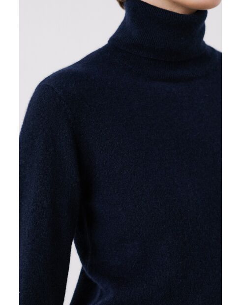 Pull Dylan bleu marine cachemire