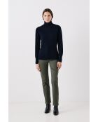 Pull Dylan bleu marine cachemire