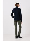 Pull Dylan bleu marine cachemire