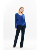 Pull Marianne bleu electrique