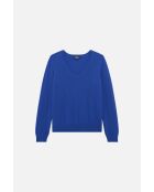 Pull Marianne bleu electrique