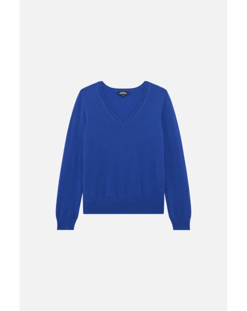 Pull Marianne bleu electrique