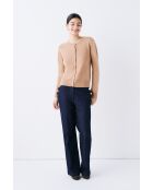 Gilet Caroline camel