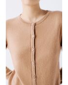 Gilet Caroline camel