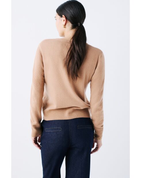 Gilet Caroline camel