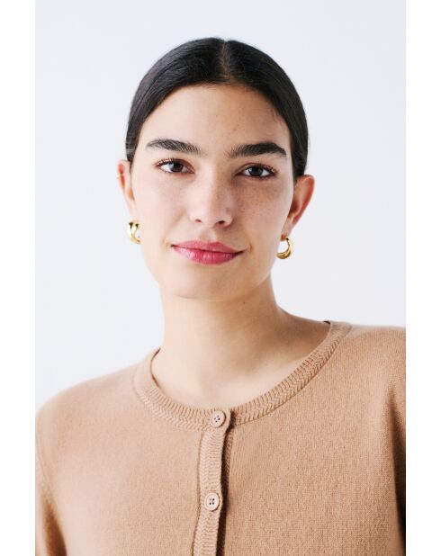 Gilet Caroline camel