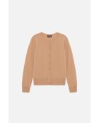 Gilet Caroline camel