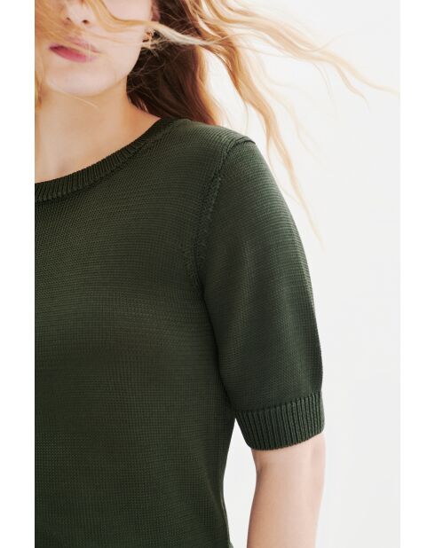 Pull Wilton vert kaki