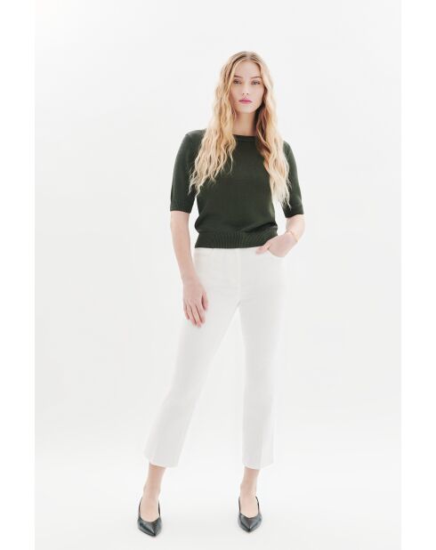 Pull Wilton vert kaki