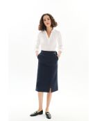 Marineblauwe rok Josario