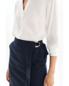 Marineblauwe rok Josario