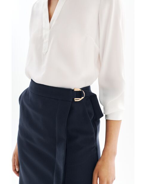 Marineblauwe rok Josario