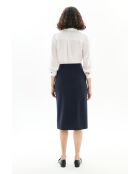 Marineblauwe rok Josario