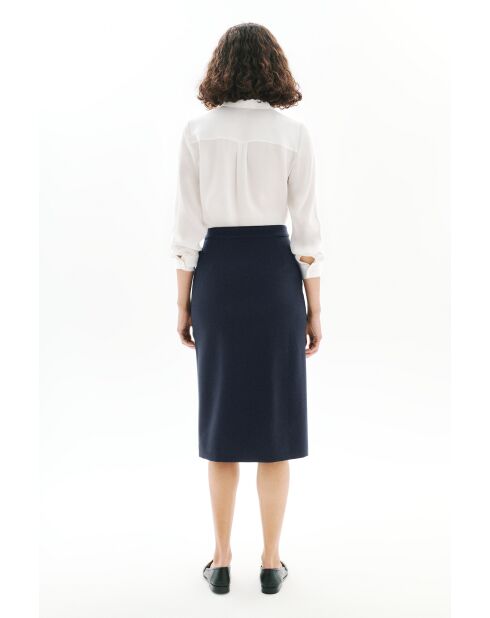 Marineblauwe rok Josario
