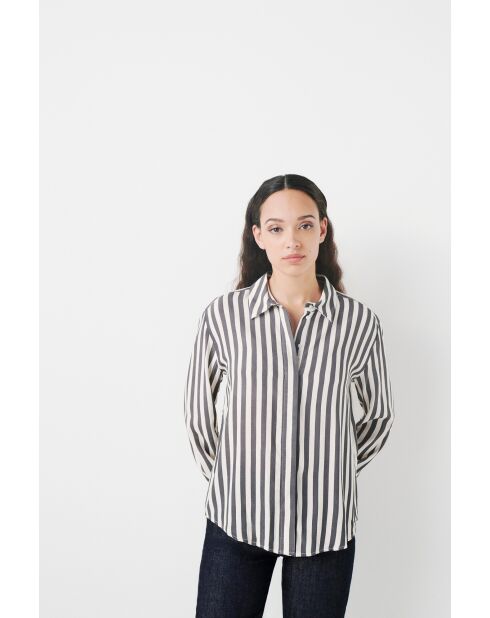Chemise Caby gris foncé