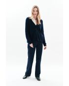 Gilet en laine Calypso bleu marine