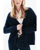 Gilet en laine Calypso bleu marine