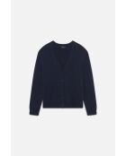 Gilet en laine Calypso bleu marine
